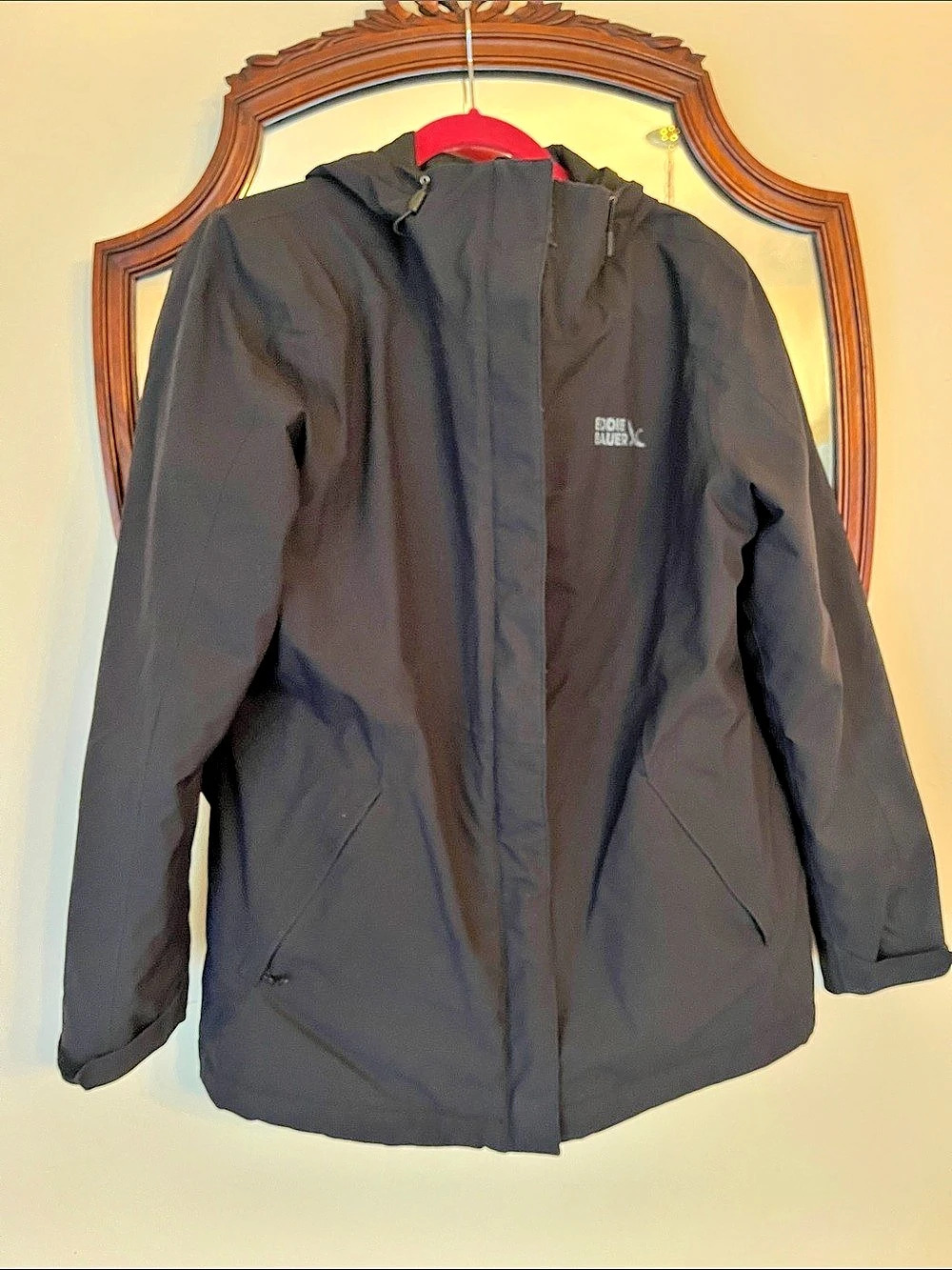 Eddie Bauer Women Black Performance Jacket Size Large Like New